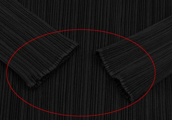 PLEATS PLEASE Pleated Turtleneck T Shirt K-155521_009