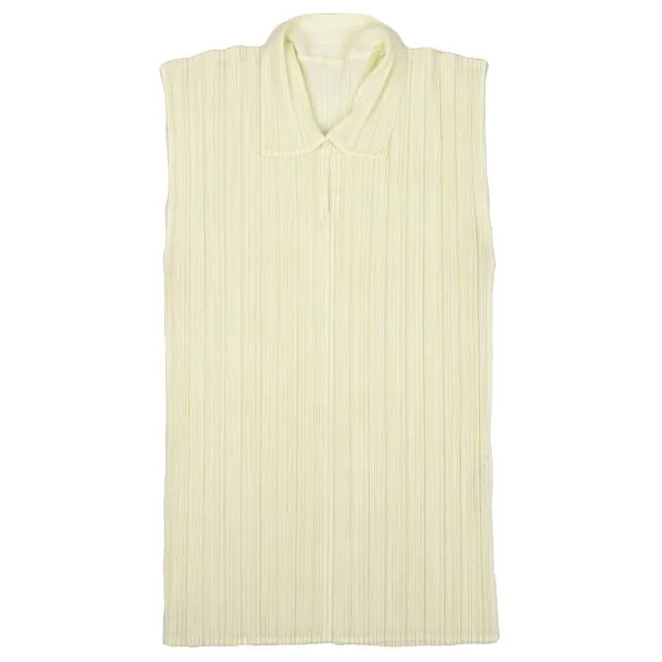 PLEATS PLEASE Pleated French Sleeve Top K-155523_002