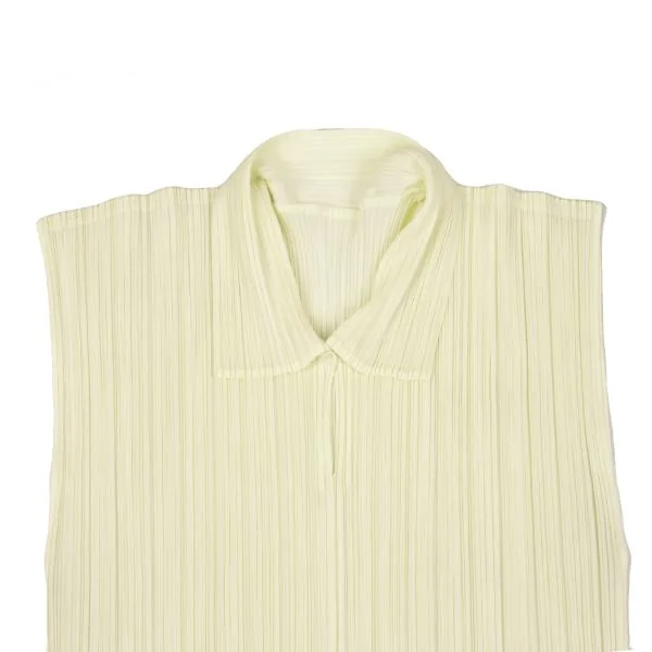 PLEATS PLEASE Pleated French Sleeve Top K-155523_003