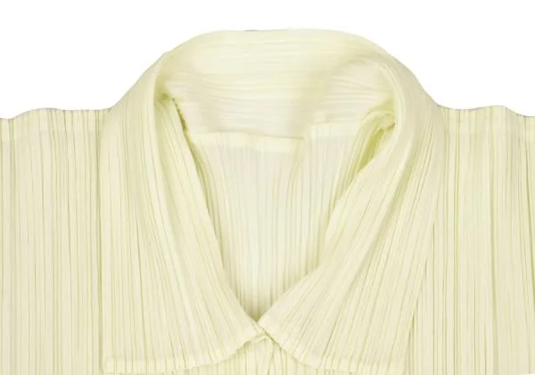PLEATS PLEASE Pleated French Sleeve Top K-155523_004
