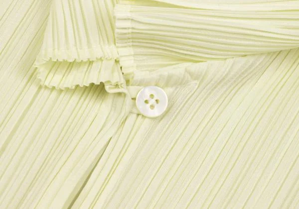 PLEATS PLEASE Pleated French Sleeve Top K-155523_005