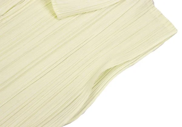 PLEATS PLEASE Pleated French Sleeve Top K-155523_007