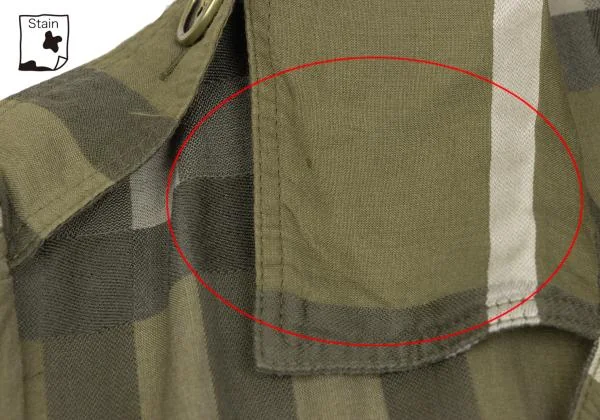 バーバリーロンドンBURBERRY LONDON シルク混ボックスプリーツ