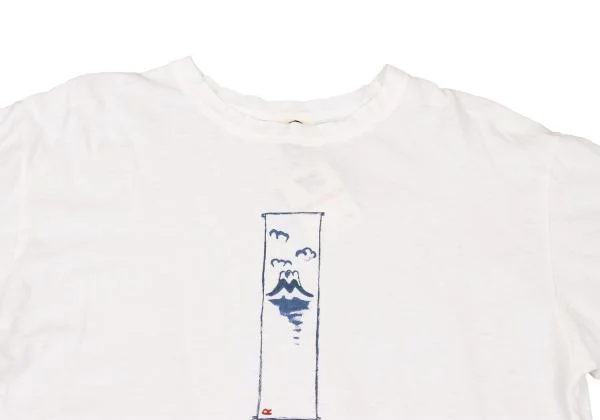 45rpm×DISNEY コットンフロント掛け軸ミッキーマウスプリントTシャツ オフ4 K-155537_002