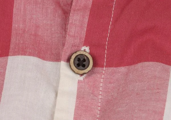 45rpm& Cotton Check Half Button Pullover Shirt K-155558_005