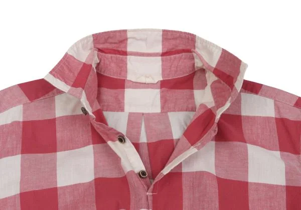 45rpm& Cotton Check Half Button Pullover Shirt K-155558_006