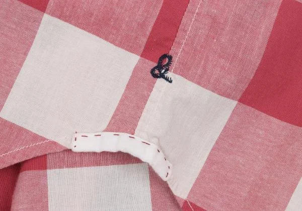 45rpm& Cotton Check Half Button Pullover Shirt K-155558_009