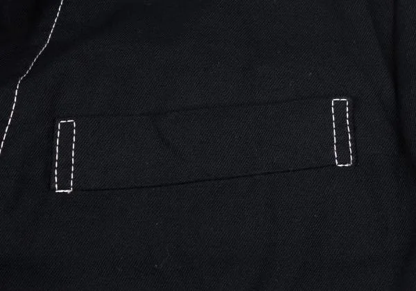 コムデギャルソン オムCOMME des GARCONS HOMME 染めナイロンステッチデザインジャケット 紺XS K-155591_006
