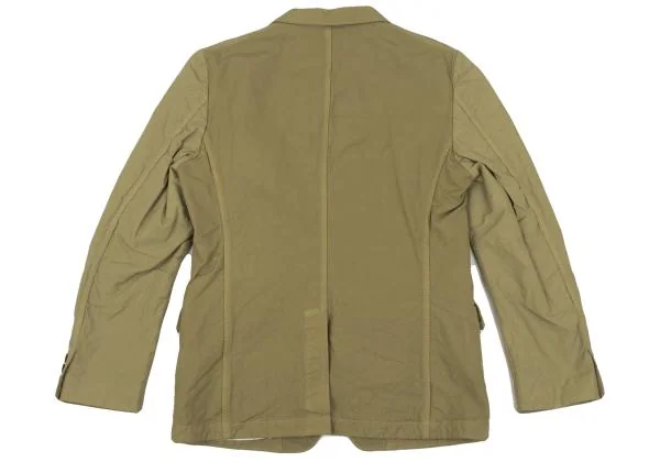 コムデギャルソン オムCOMME des GARCONS HOMME 染め裏ストライプ袖切替デザインジャケット ベージュXS K-155593_012