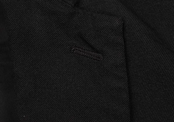 コムデギャルソン オムCOMME des GARCONS HOMME 製品染めストライプ切替デザインジャケット 黒XS K-155598_005