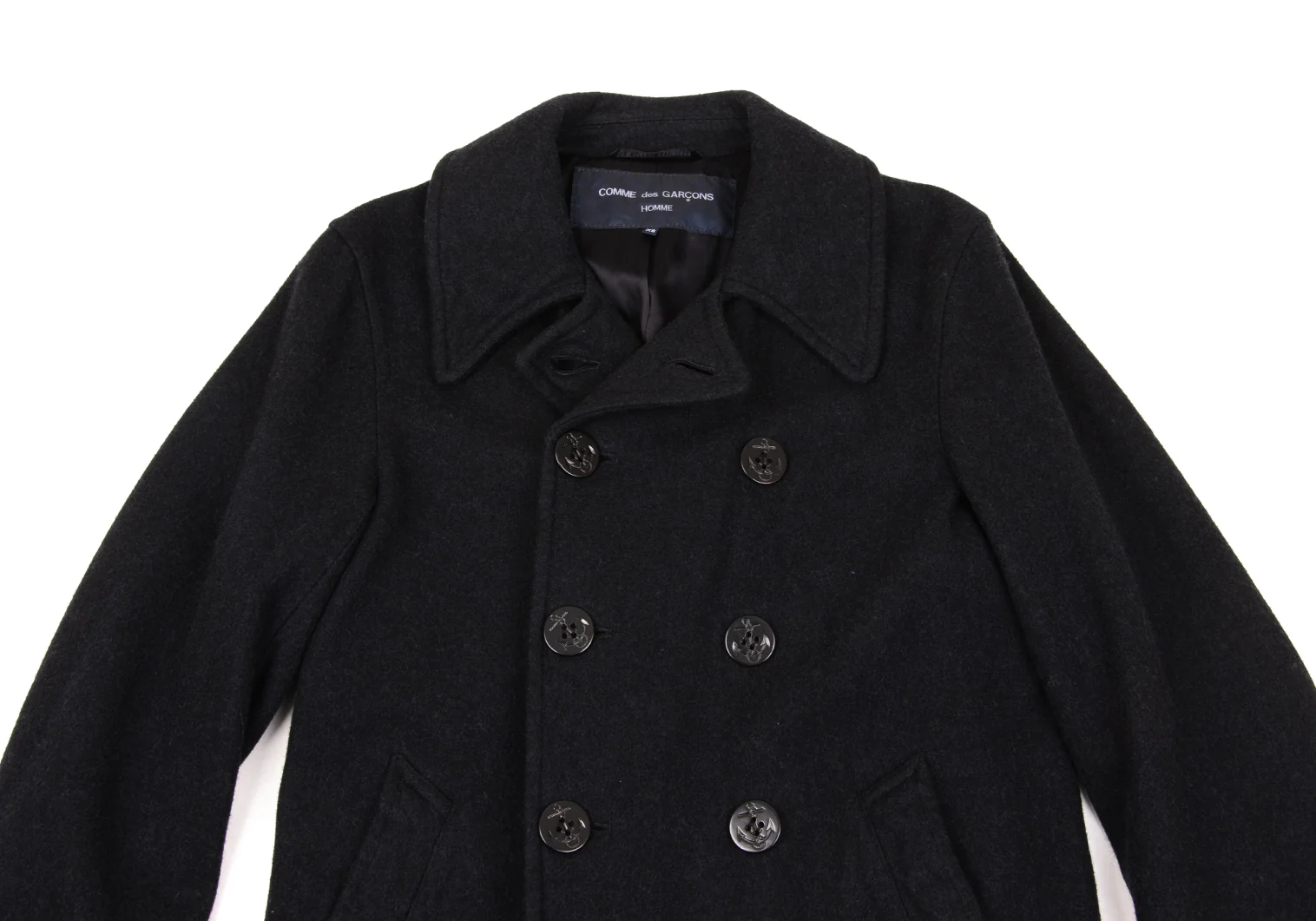 通販 des オムCOMME コムデギャルソン GARCONS 染めウール HOMME ジャケット・アウター