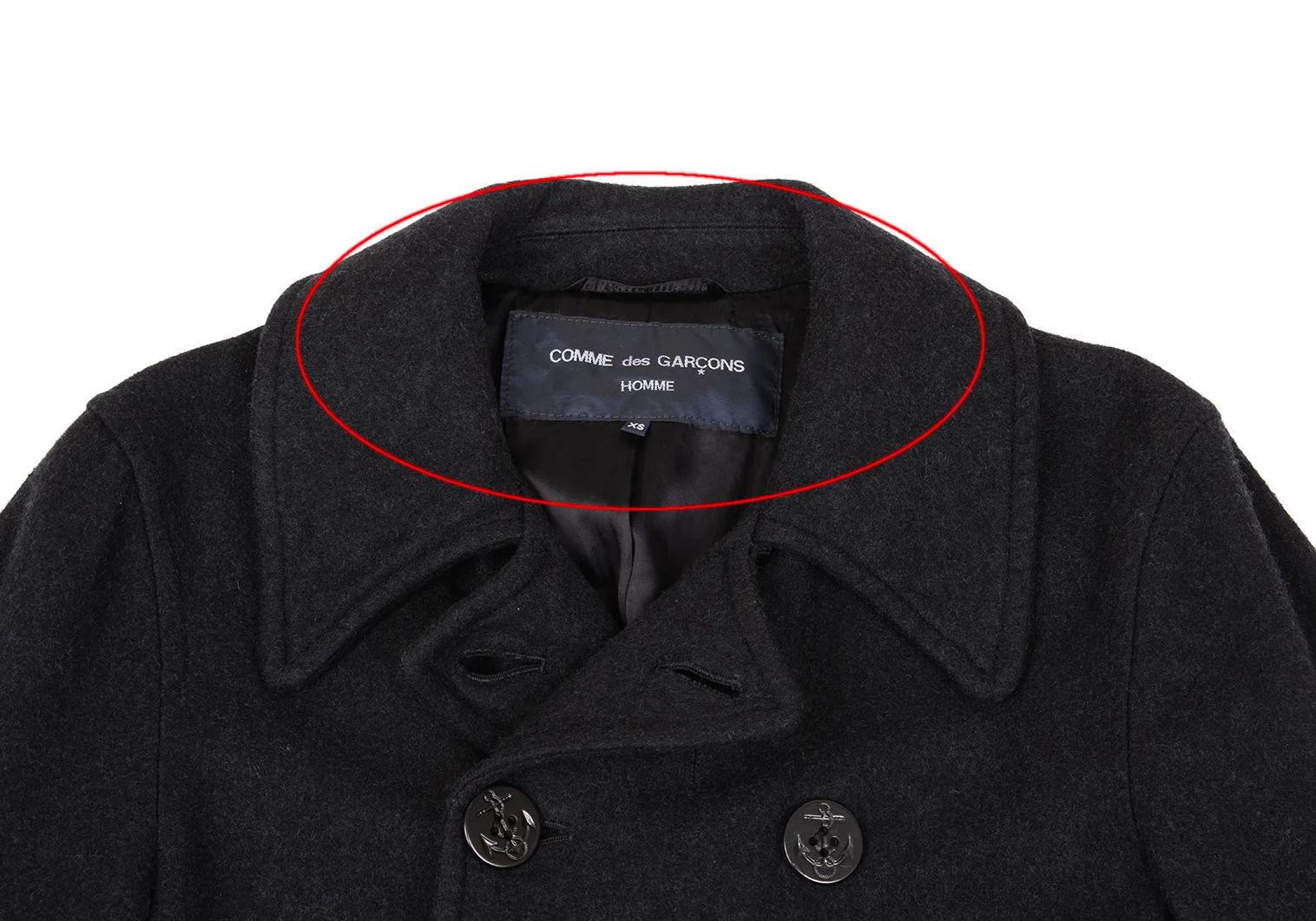 半額 50％OFFの通販 des オムCOMME コムデギャルソン GARCONS 染めウール HOMME ジャケット・アウター