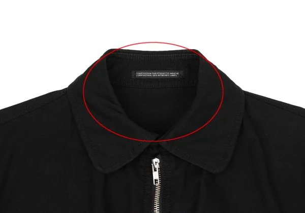 Yohji Yamamoto POUR HOMME Cotton Zip Design Jacket K-155604_002