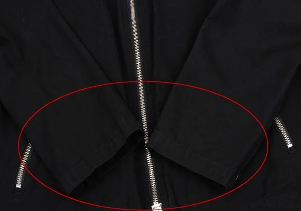 Yohji Yamamoto POUR HOMME Cotton Zip Design Jacket K-155604_006