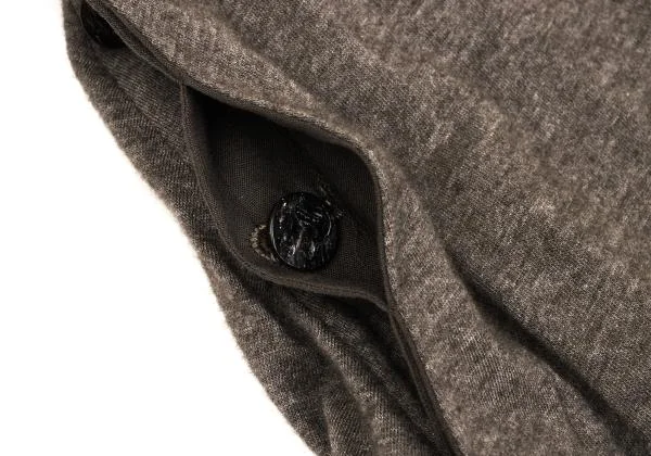 ジャンポールゴルチエ ファムJean Paul GAULTIER FEMME レーヨン混アシンメトリーニットスカート モカ40 K-155670_004