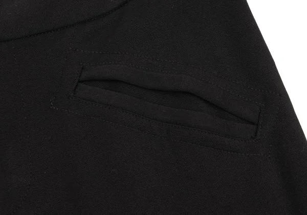 ジャンポールゴルチエ ファムJean Paul GAULTIER FEMME レーヨンポリストレッチロングスカート 黒40 K-155671_004