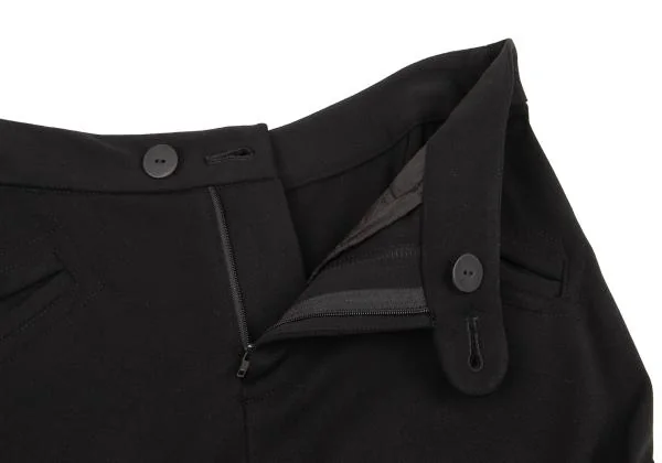 ジャンポールゴルチエ ファムJean Paul GAULTIER FEMME レーヨンポリストレッチロングスカート 黒40 K-155671_006