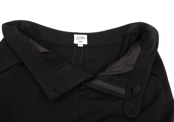 ジャンポールゴルチエ ファムJean Paul GAULTIER FEMME レーヨンポリストレッチロングスカート 黒40 K-155671_007