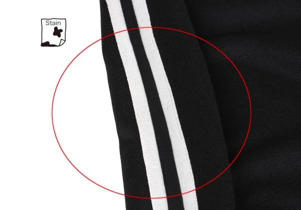 ジュンヤワタナベコムデギャルソンJUNYA WATANABE COMME des GARCONS サイドラインジャージスカート 黒ベージュM位 K-155718_009