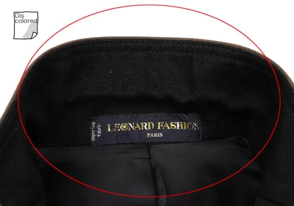 レオナールLEONARD フラワーポイント刺繍パイピングシルクセットアップ 黒M位 K-155801_005