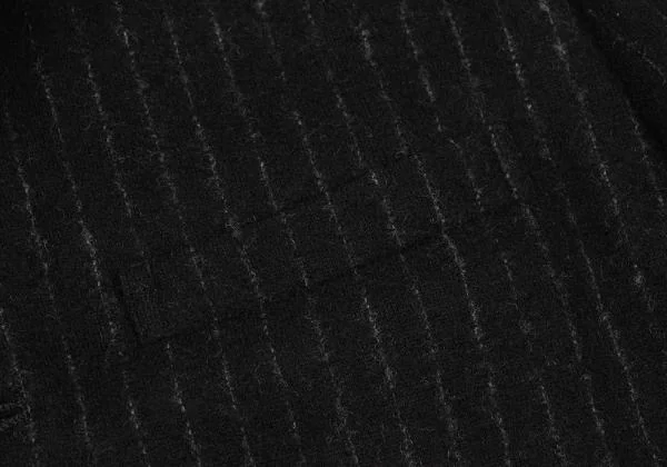 ズッカzucca ウールチョークストライプジャケット 黒M K-155805_005