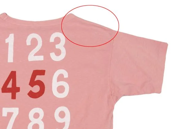 45rpm& コットンバックナンバーロゴプリントTシャツ ピンク3 K-155847_002