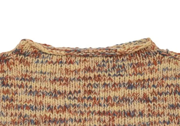 R by 45rpm Boat Neck Mix Knit Sweater K-155854_003