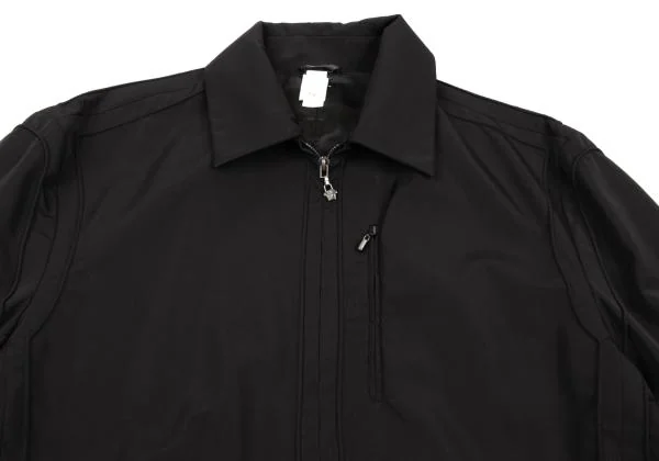 ジャンニヴェルサーチGIANNI VERSACE メデューサジップポリタックブルゾン 黒54 K-155865_002
