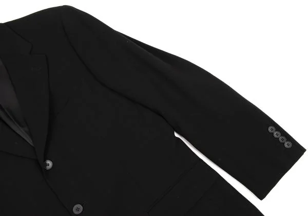 カルバンクラインCalvin Klein ウール3Bジャケット 黒38 K-155866_005