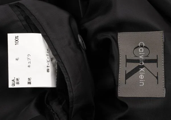 カルバンクラインCalvin Klein ウール3Bジャケット 黒38 K-155866_015
