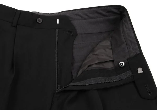 カルバンクラインCalvin Klein ウールタックスラックス 黒30 K-155867_004