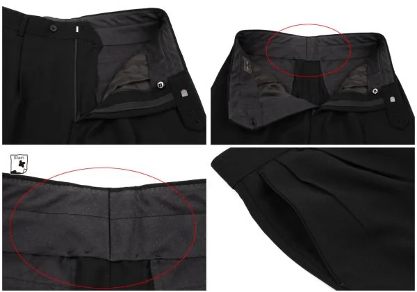 カルバンクラインCalvin Klein ウールセットアップスーツ 黒38 30 K-155868_014