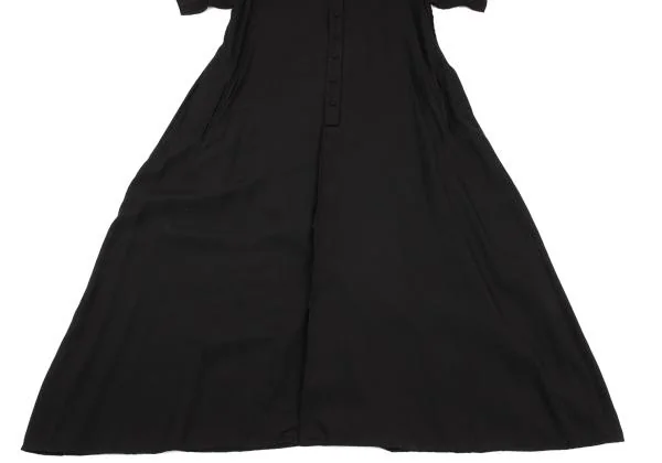 Y's Snap Button Short Sleeve Shirt Dress K-155881_007