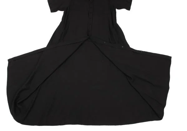 Y's Snap Button Short Sleeve Shirt Dress K-155881_010