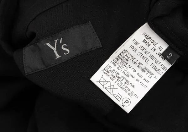 Y's Snap Button Short Sleeve Shirt Dress K-155881_013