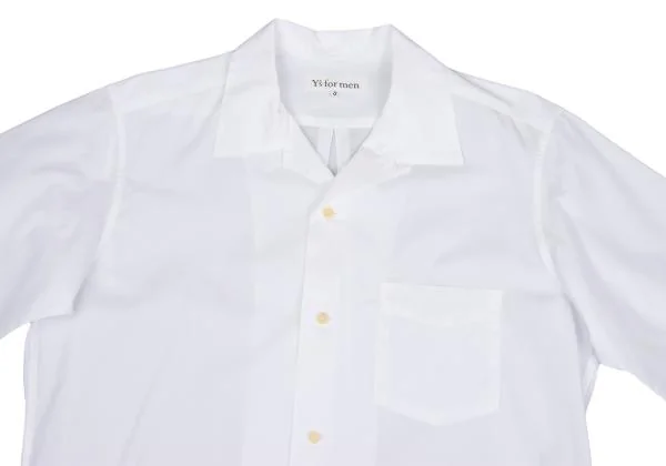 Y's for men Cotton Short Sleeve Open Collar Shirt K-155919_002