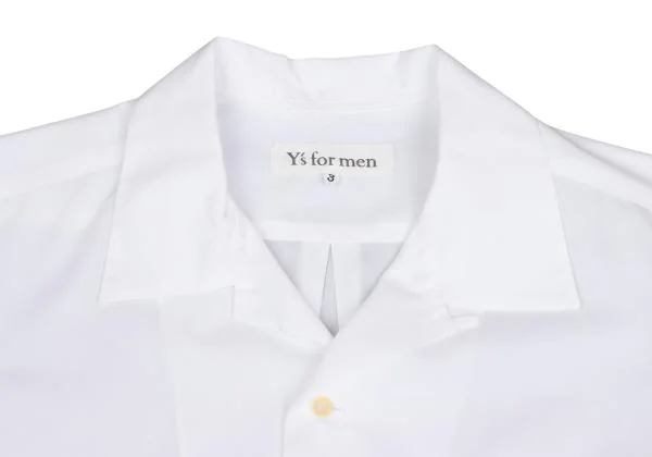 Y's for men Cotton Short Sleeve Open Collar Shirt K-155919_003