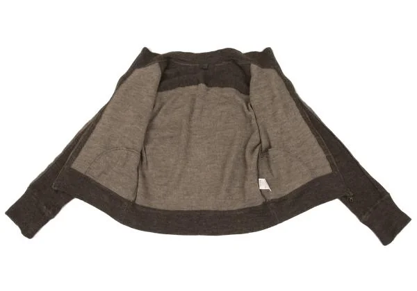 ワイズフォーメンY's for men ウールアウトシームドライバーズニット 焦げ茶3 K-155929_009