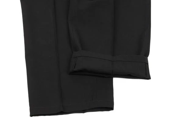ワイズフォーメンY's for men ウールギャバワイドパンツ 黒S位