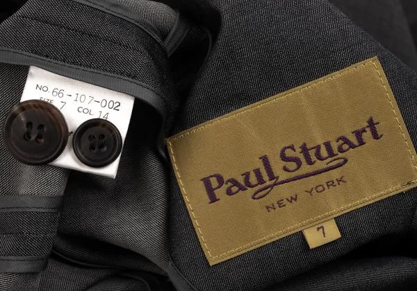 ポールスチュアートPaul Stuart トロピカルウールテーラードジャケット グレー7 K-155975_013