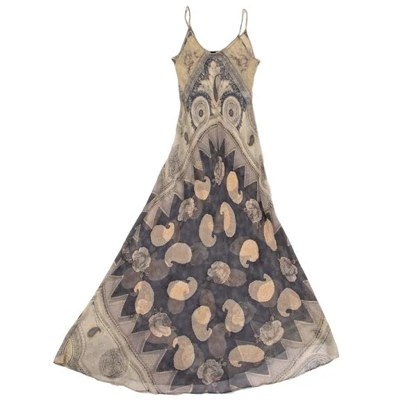 ETRO Paisley Printed Silk Cami Dress K-155982_002