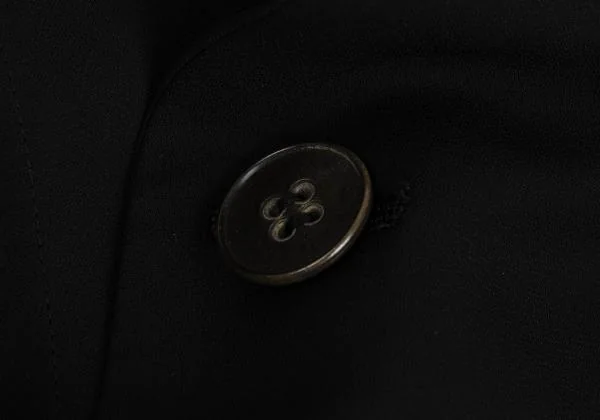 コムデギャルソンCOMME des GARCONS ポリドットプリント2WAYジャケット 黒アイボリーM K-155985_005