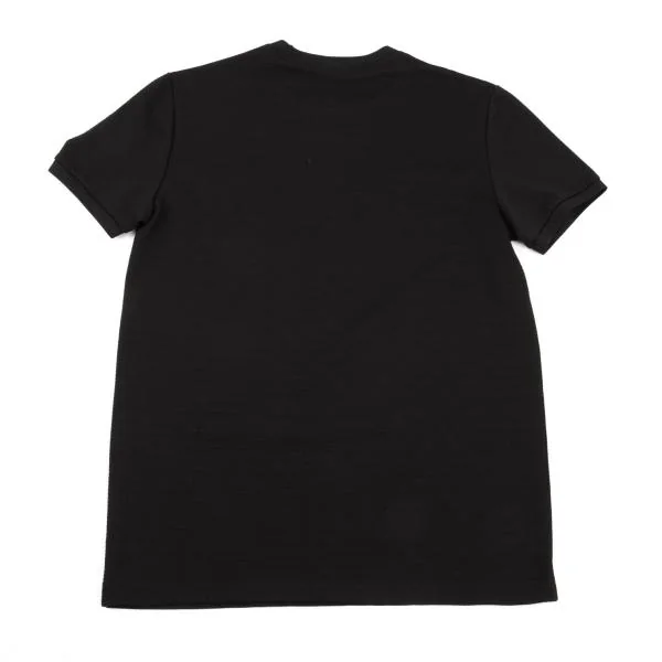 エンポリオアルマーニEMPORIO ARMANI デザイン織りTシャツ 黒L K-155994_007