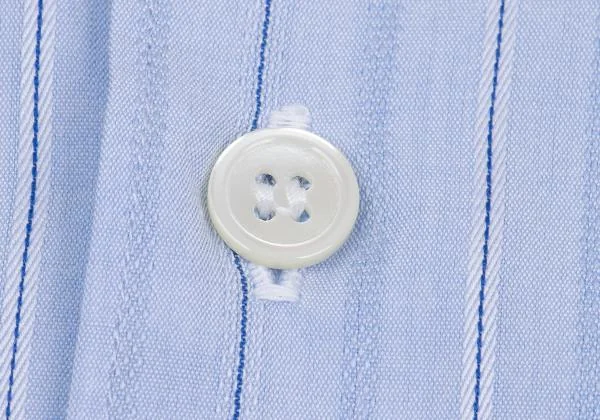 COMME des GARCONS HOMME PLUS Logo Printed Stripe Woven Shirt K-156003_007