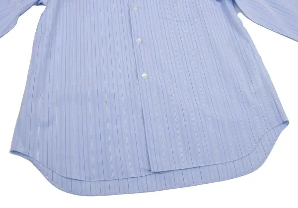 COMME des GARCONS HOMME PLUS Logo Printed Stripe Woven Shirt K-156003_011