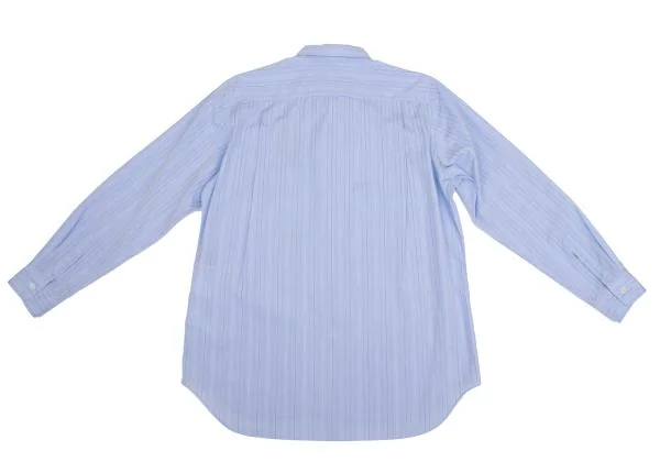 COMME des GARCONS HOMME PLUS Logo Printed Stripe Woven Shirt K-156003_013