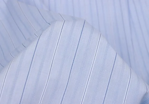 COMME des GARCONS HOMME PLUS Logo Printed Stripe Woven Shirt K-156003_014