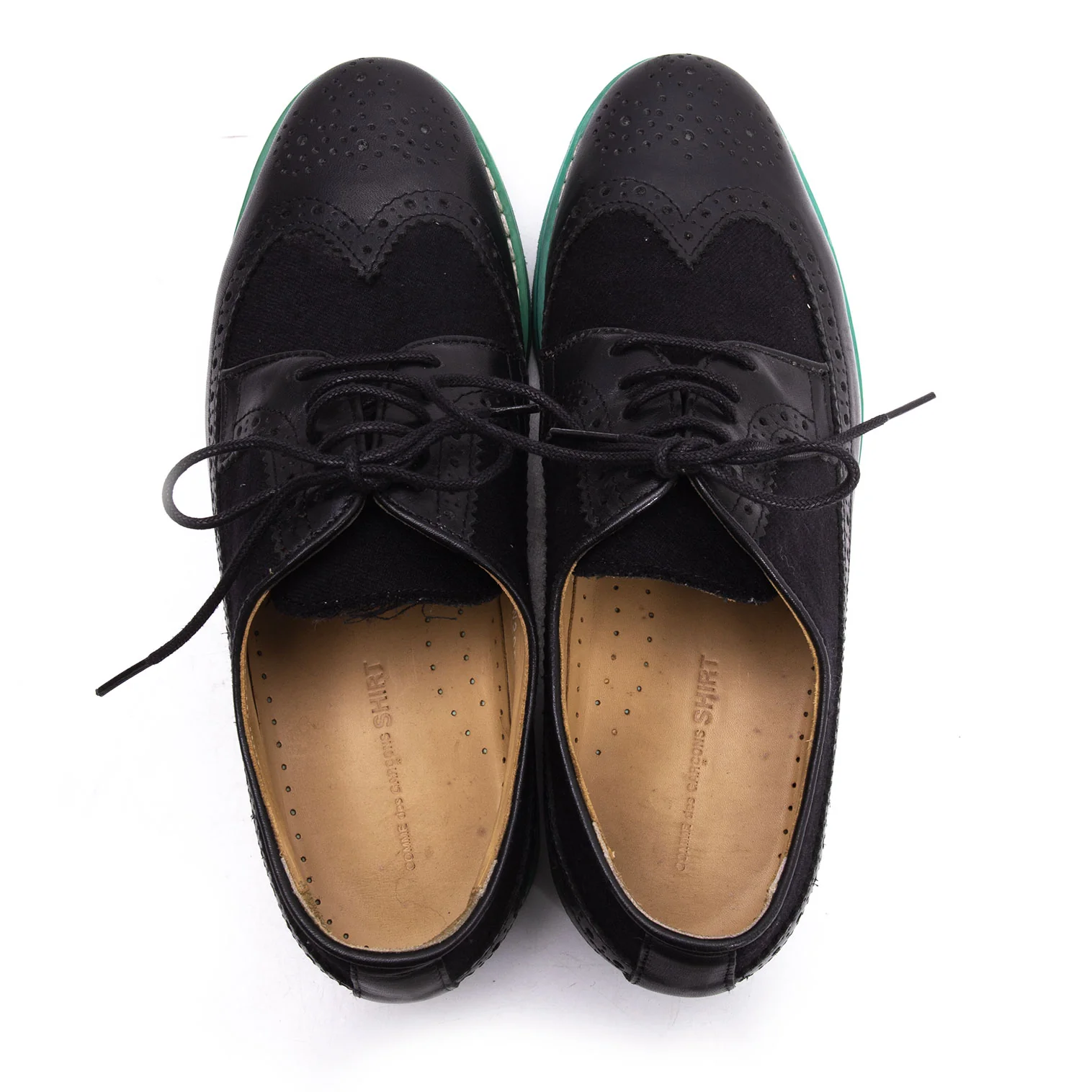 ブランド古着！ COMME des GARCONS SHIRT ウィングチップ