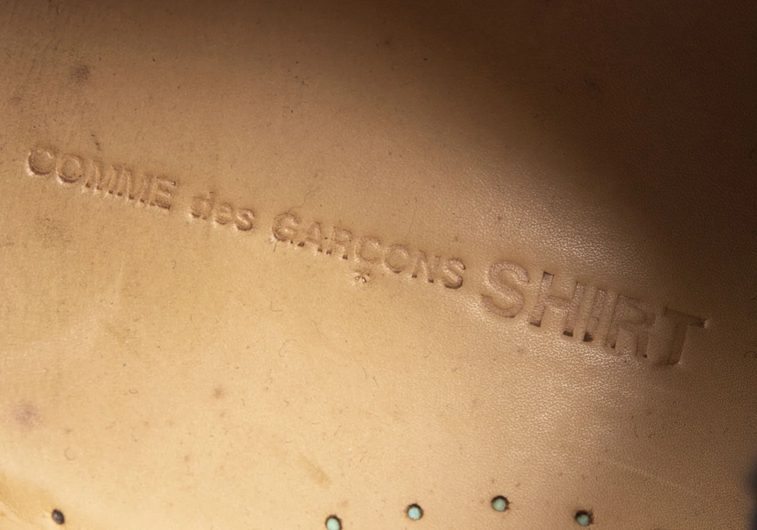 ブランド古着！ COMME des GARCONS SHIRT ウィングチップ