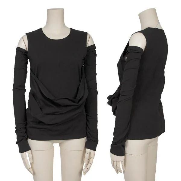 ATSURO TAYAMA Loop Design Sleeveless Black 36 K-156077_001